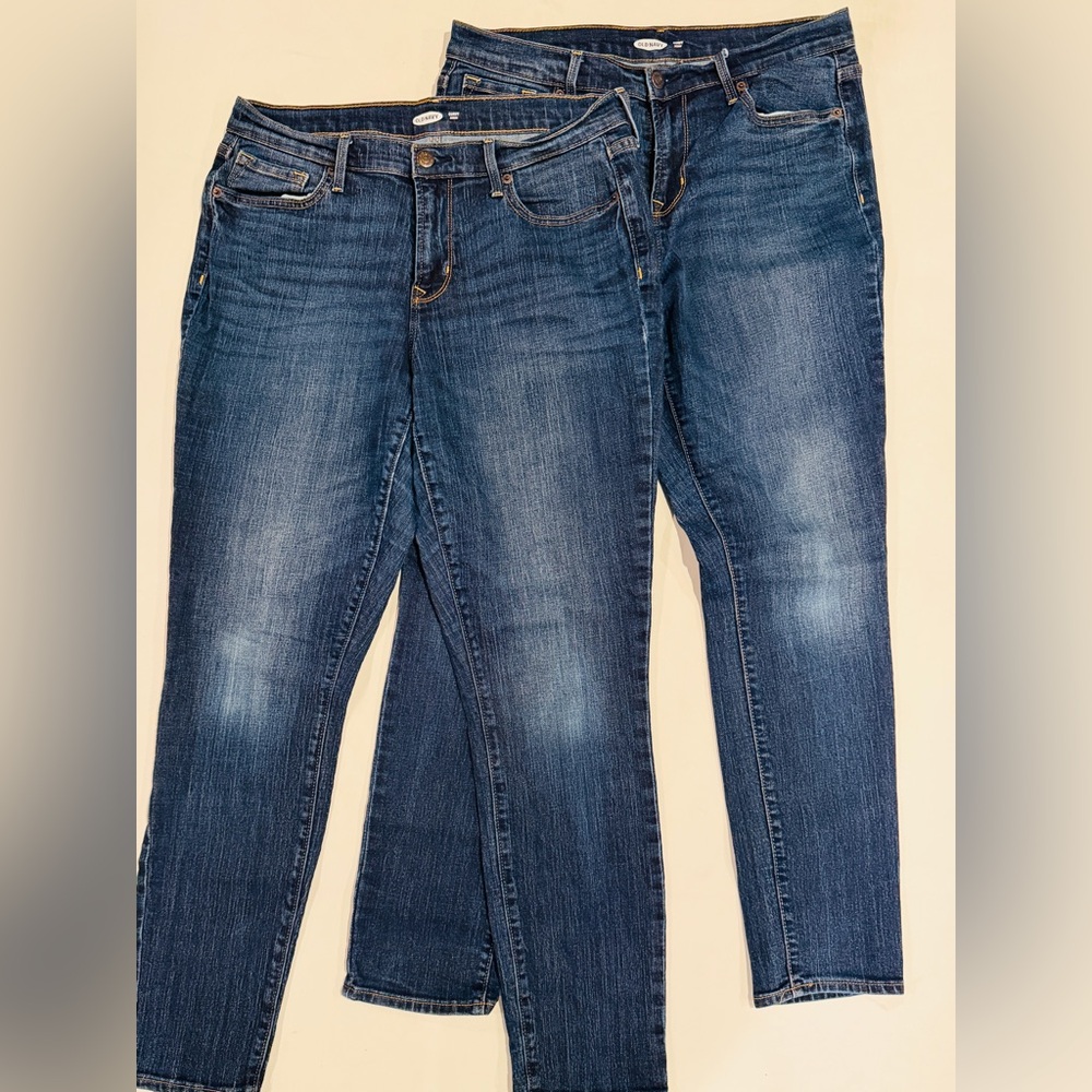 Old Navy Curvy Skinny Jean Size 8 x2